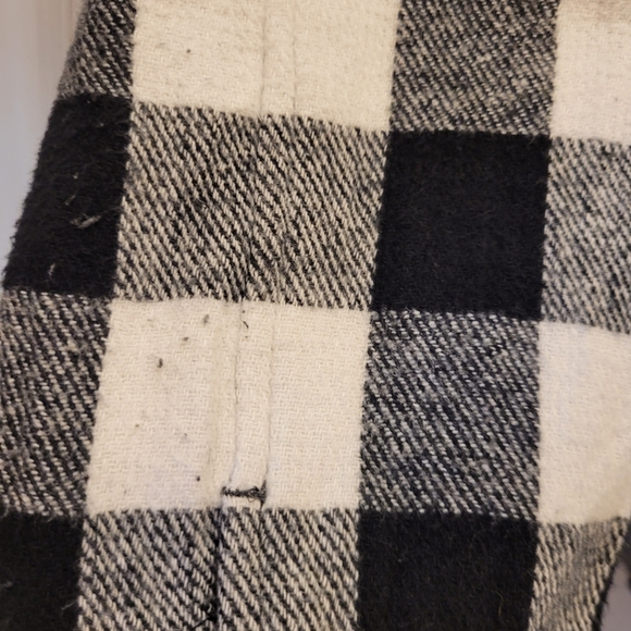 TORRID BRUSHED COTTON SHACKET BLACK & WHITE BUFFALO PLAID PLUS SIZE 2X 2022 - Picture 13 of 16